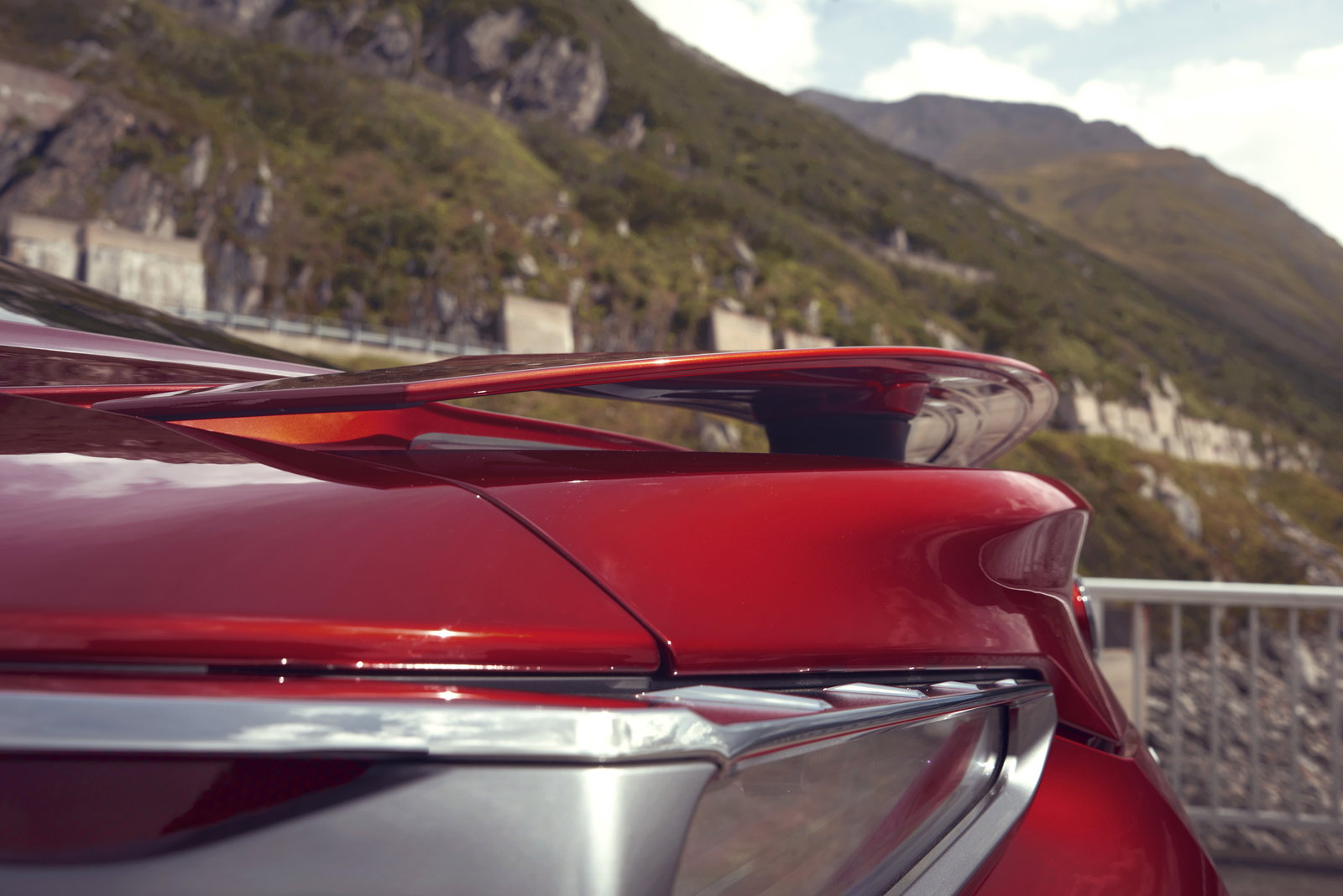 Top-spec 'Sport+' models come with an active spoiler and a torque-vectoring limited-slip differential. All other versions have an open diff...