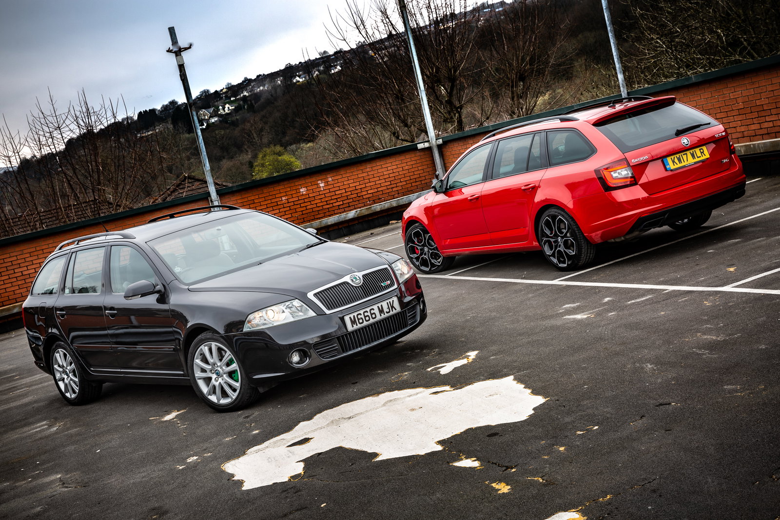 Skoda Octavia vRS Estate Showdown: The MkIII Meets Its Father