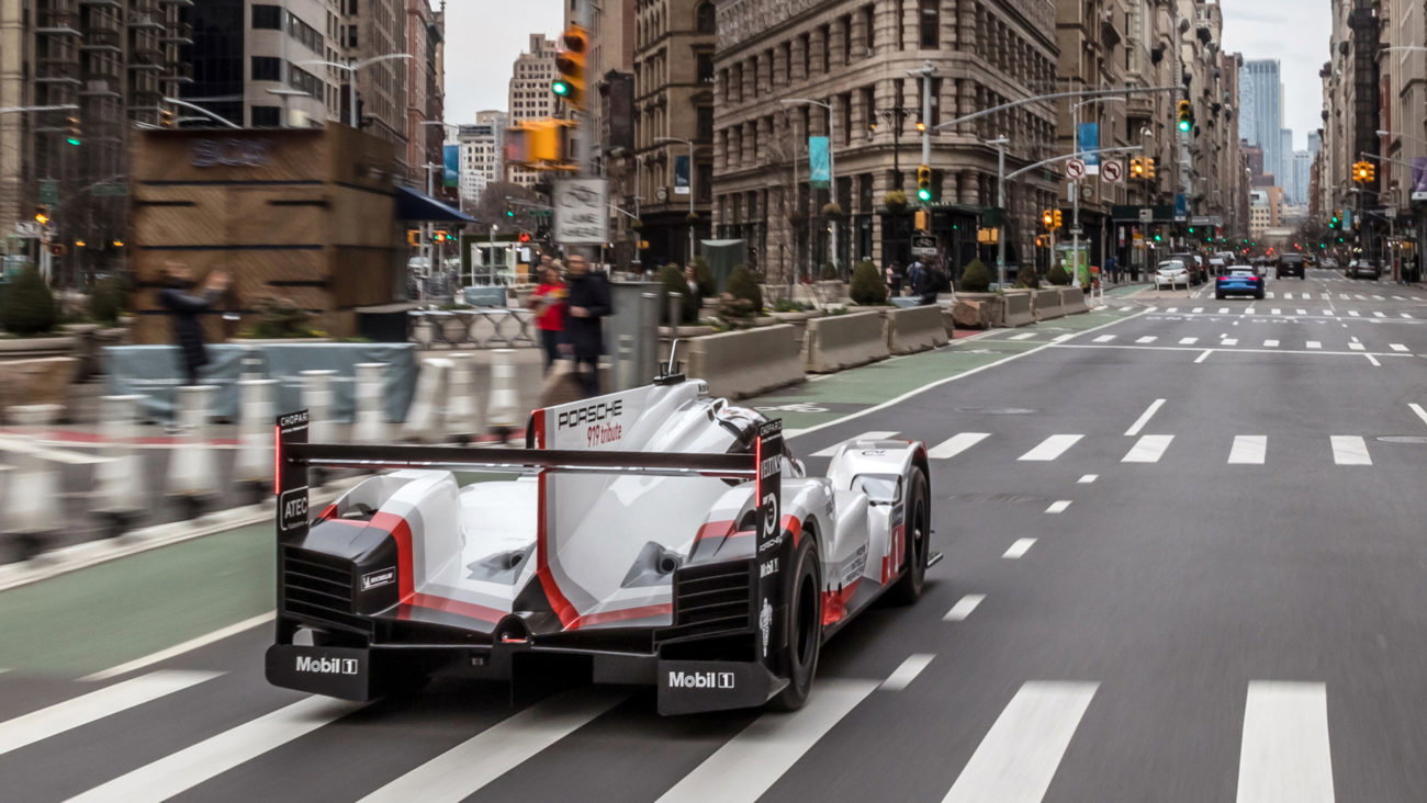Here's The Porsche 919 Tribute Casually Cruising The Streets Of New York