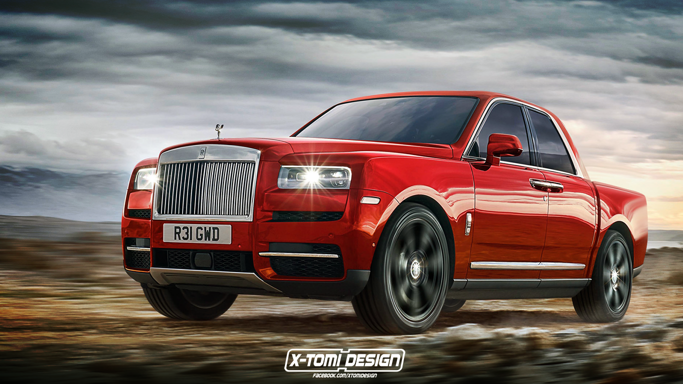7 Mad Rolls-Royce Cullinan Renders To Wrap Your Head Around