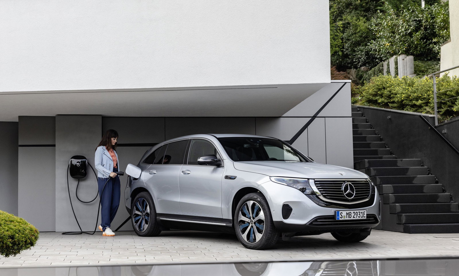 The Mercedes EQC Is Stuttgart's Tesla Model X Beater