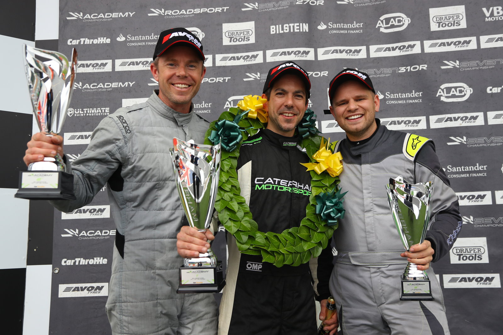 Dan Piper won ahead of Greg Monks and 2018 Car Throttle Caterham Academy champion Chris Moore