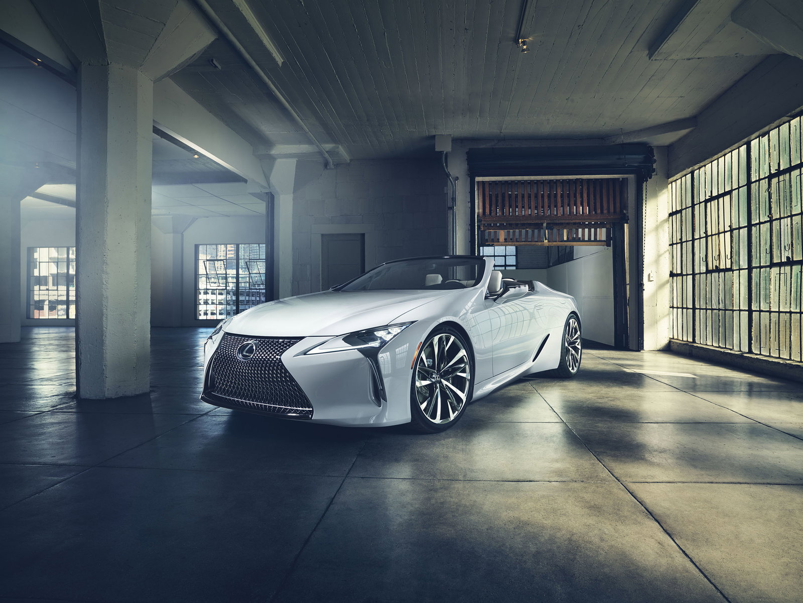 The Lexus LC Convertible Is Here To Fill Your Ears With N/A V8 Noise