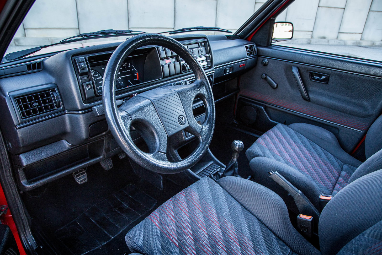 Here's how the MkI's interior (above) compares to the MkII's (below)