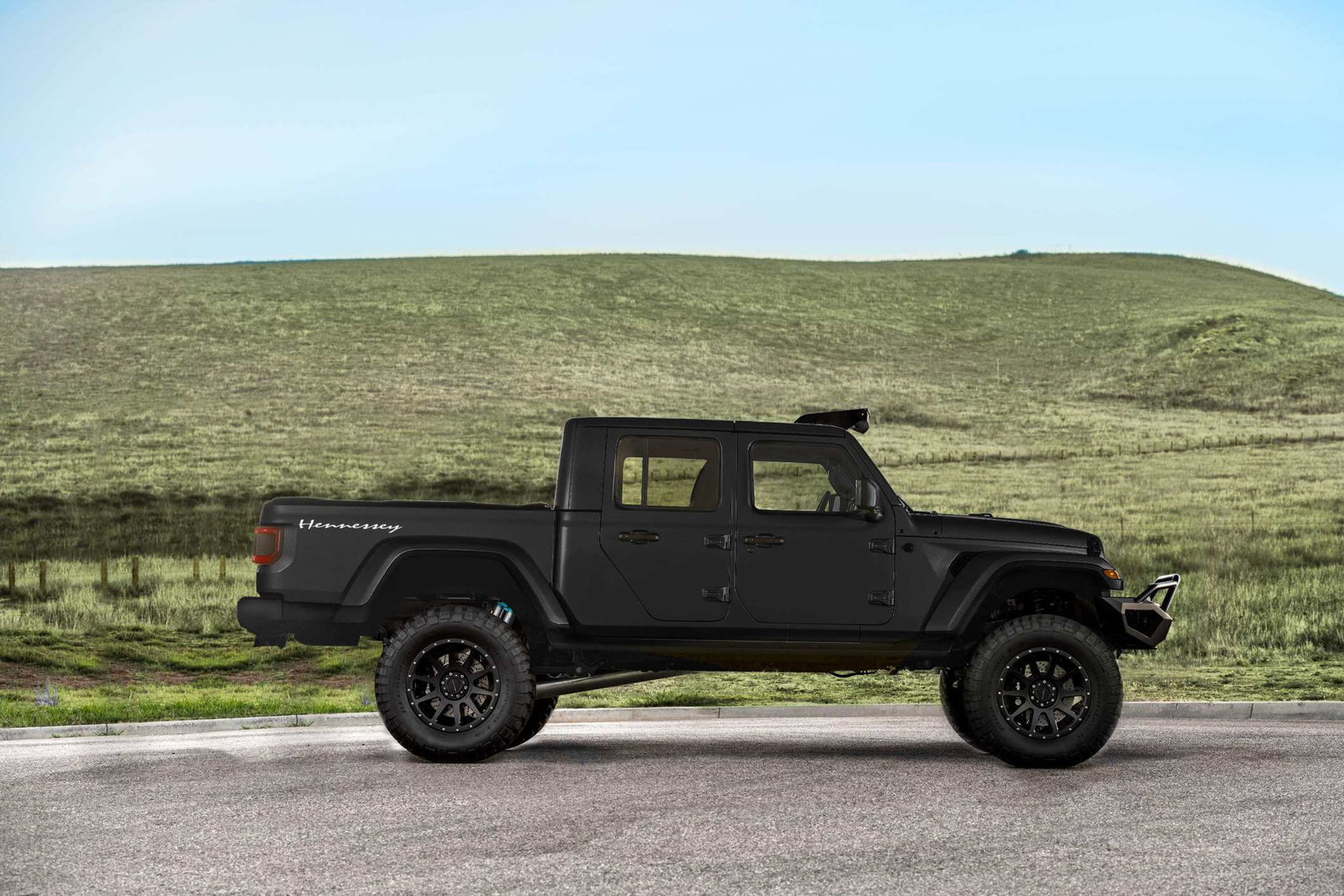 Hennessey Has Stuffed A 1000bhp Hellcat Engine In The Jeep Gladiator