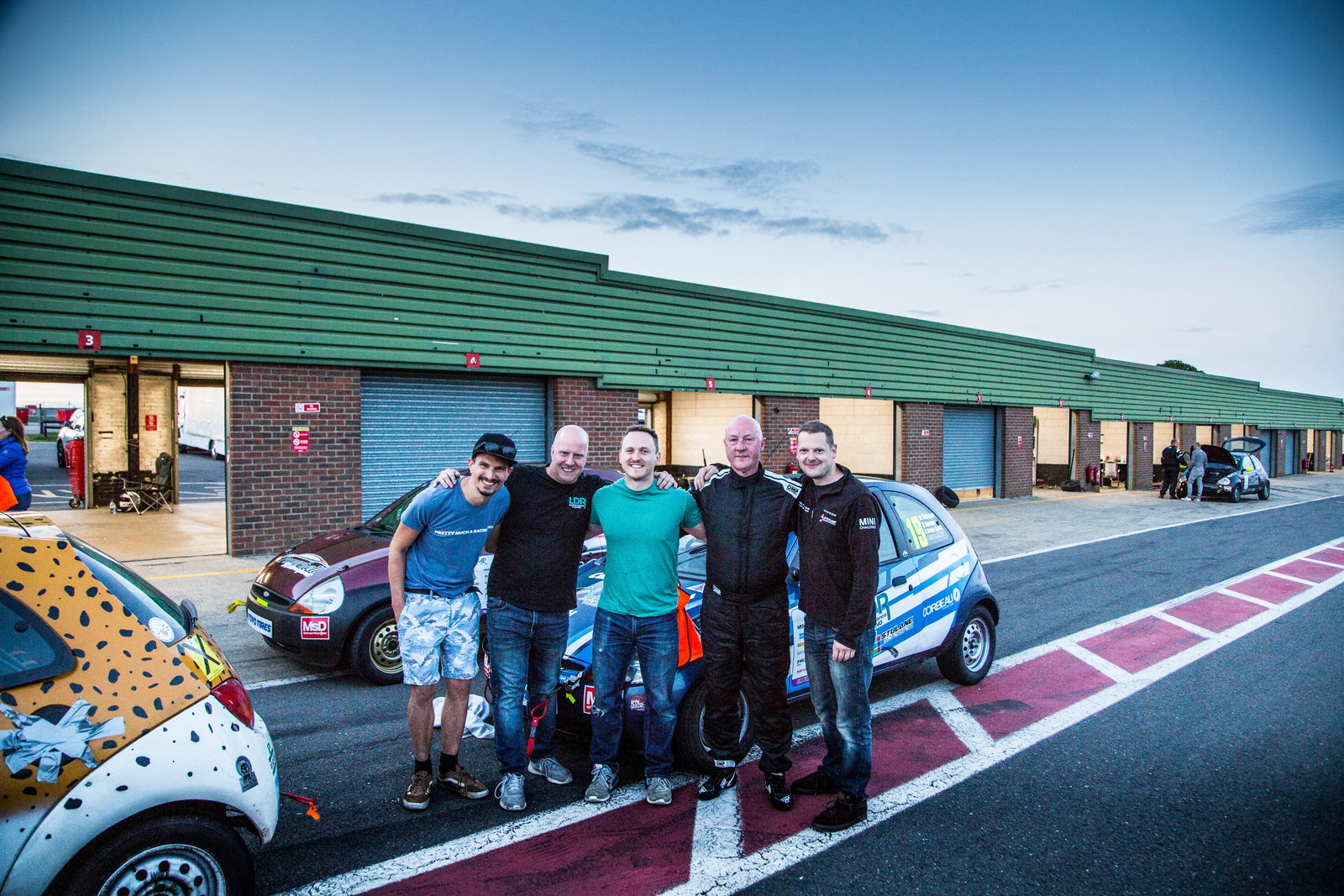 Team LDR with our beloved Ford Ka racer