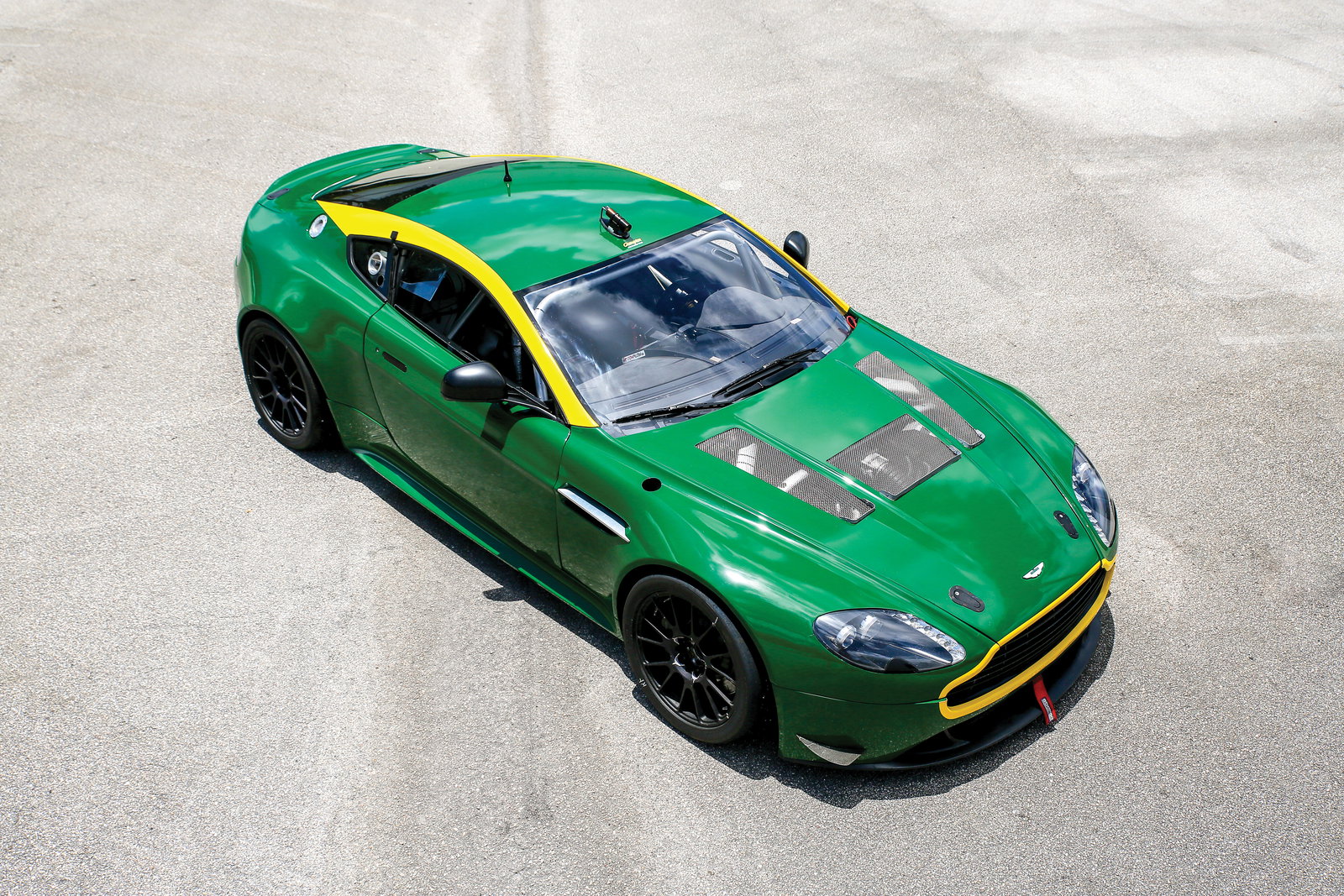 Dominate Your Next Track Day With A Retired Aston Vantage GT4 Racer