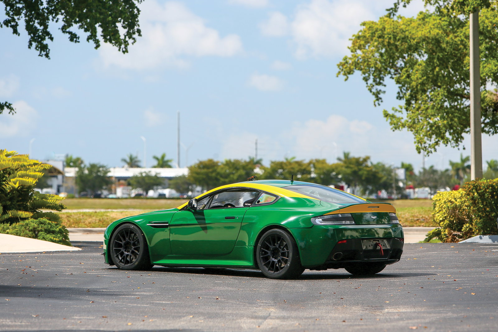 Dominate Your Next Track Day With A Retired Aston Vantage GT4 Racer