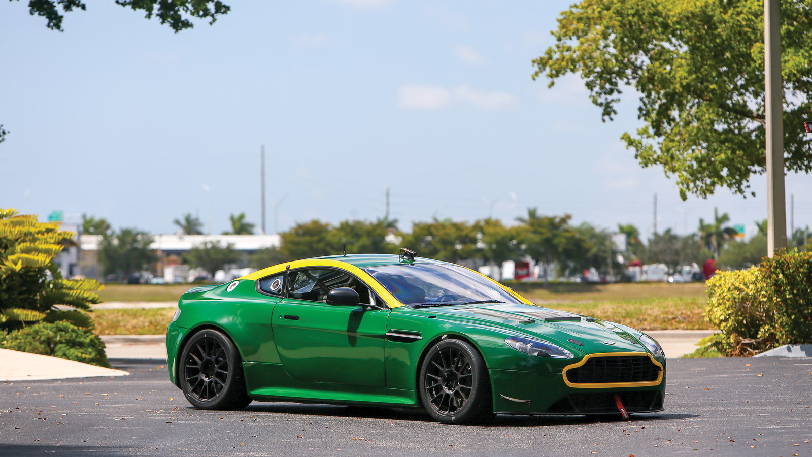 Dominate Your Next Track Day With A Retired Aston Vantage GT4 Racer
