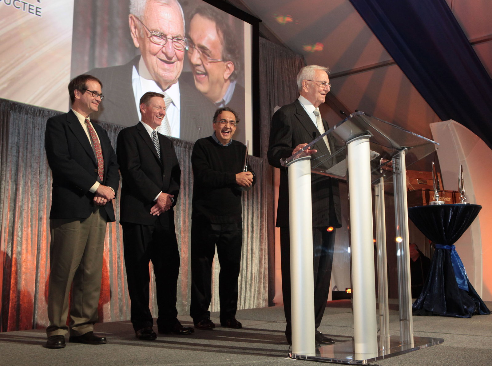 Lee Iacocca pictured in 2010