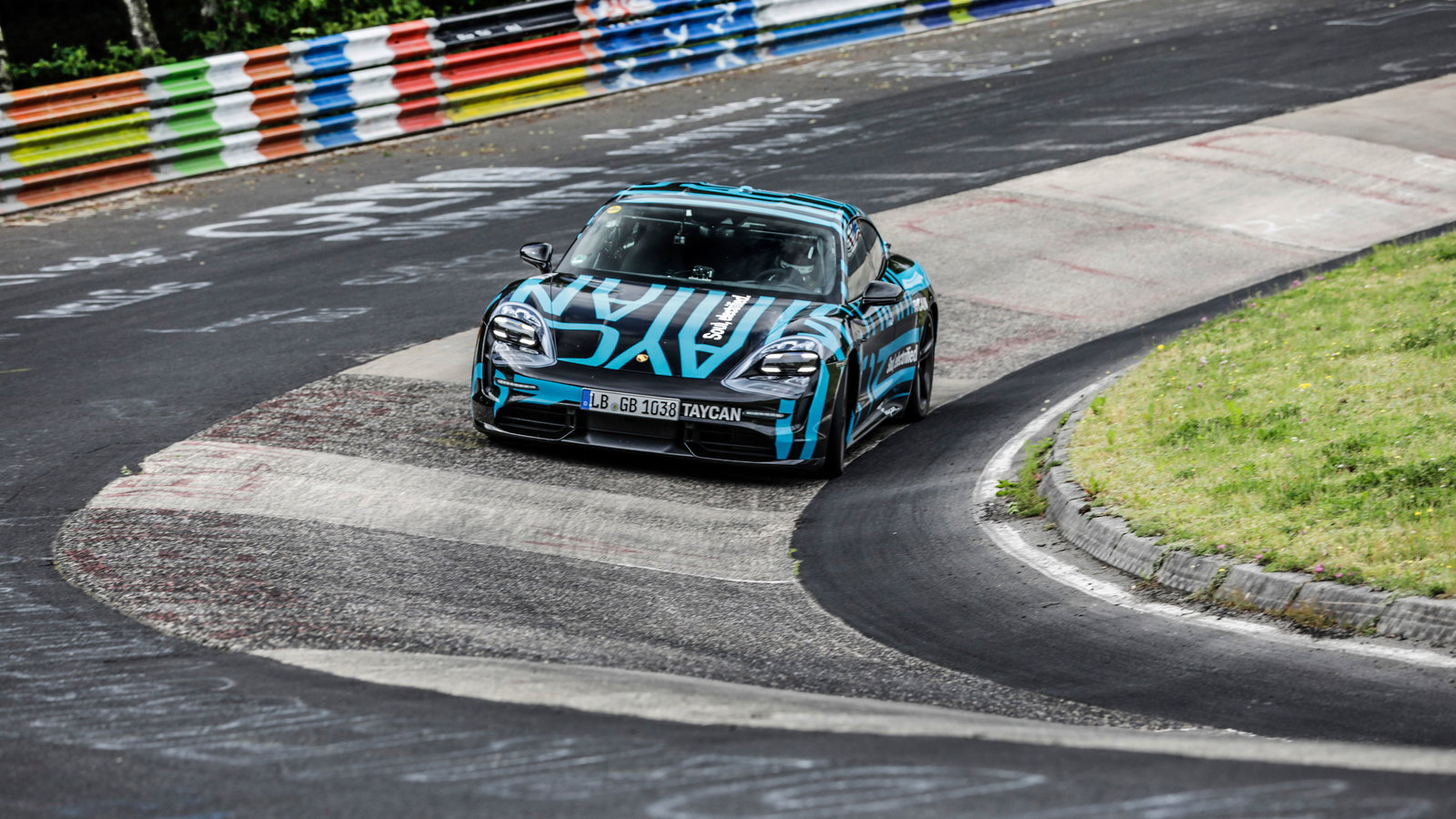 The Porsche Taycan Is The 'Ring's Fastest Road-Legal EV