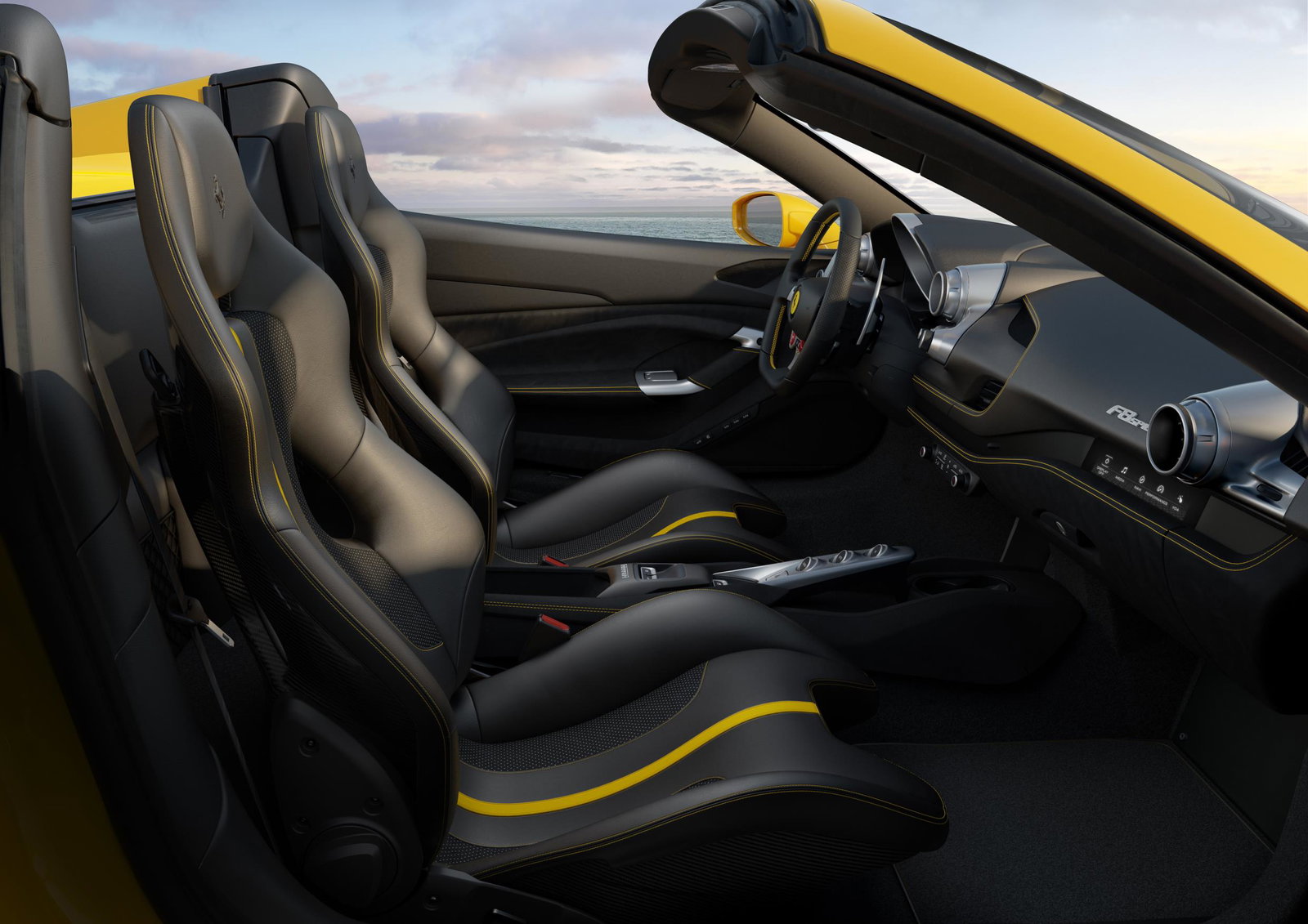 The Ferrari F8 Spider Is A Pista-Powered Drop-Top Supercar