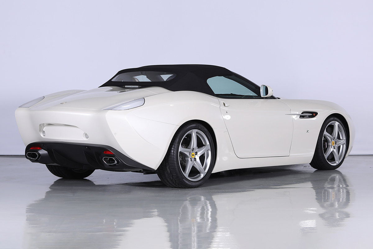 A Stupidly Rare Ferrari 599 GTZ Zagato Nibbio Spyder Is Coming Up