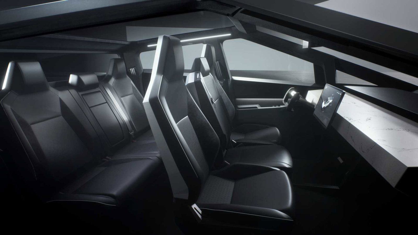 The Tesla Cybertruck Does 0-60mph In 2.9sec, Looks Like A Sci-Fi Film Prop