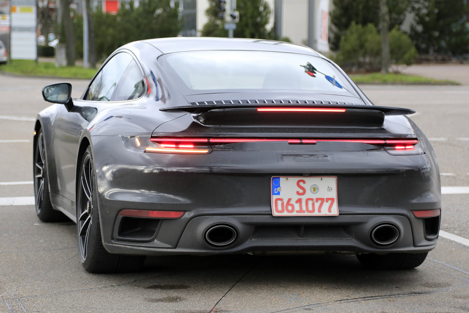 Ogle This Undisguised 992 Porsche 911 Turbo S From All Angles