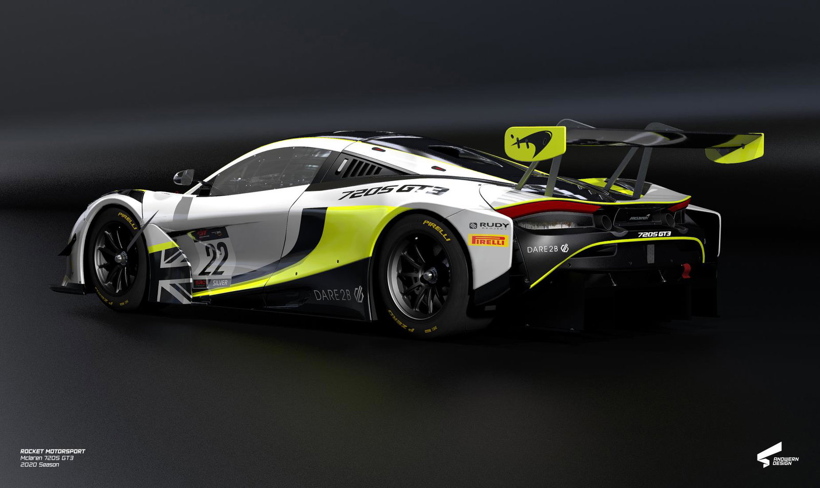 Jenson Button's GT Team Will Run A 720S GT3 With A Brawn-Style Livery This Year