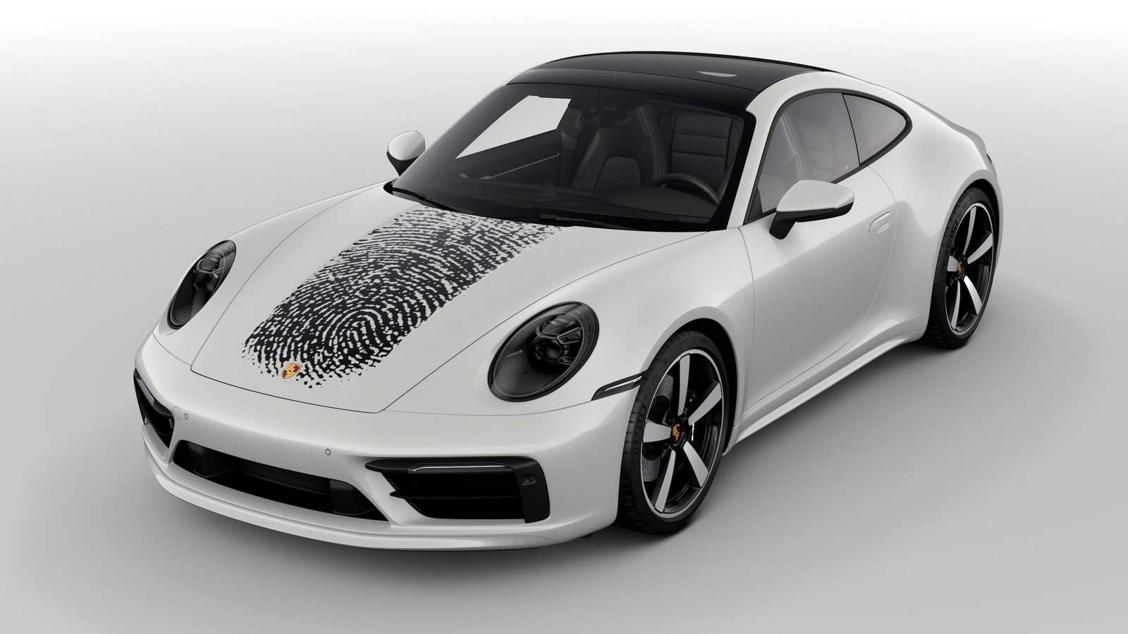 For €7500 Porsche Will Paint Your Gigantified Fingerprint On A 911