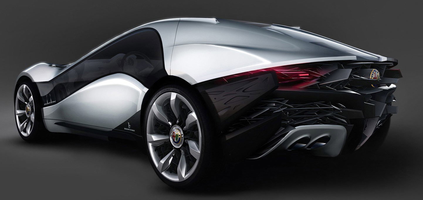 The Alfa Romeo Pandion Was A V8 Concept With The Most Incredible Doors