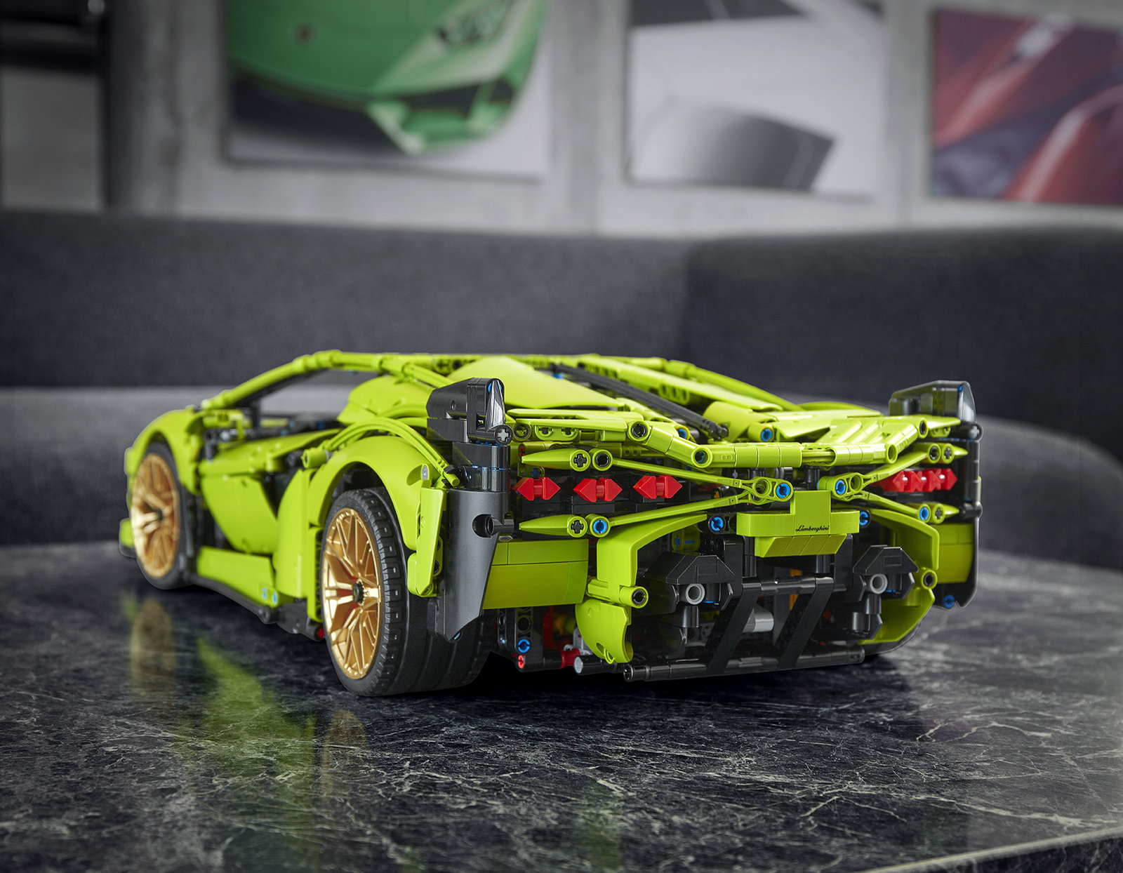 The Lego Technic Lamborghini Sian Is A 3696-Piece, 1:8 Scale Beast Of A Set