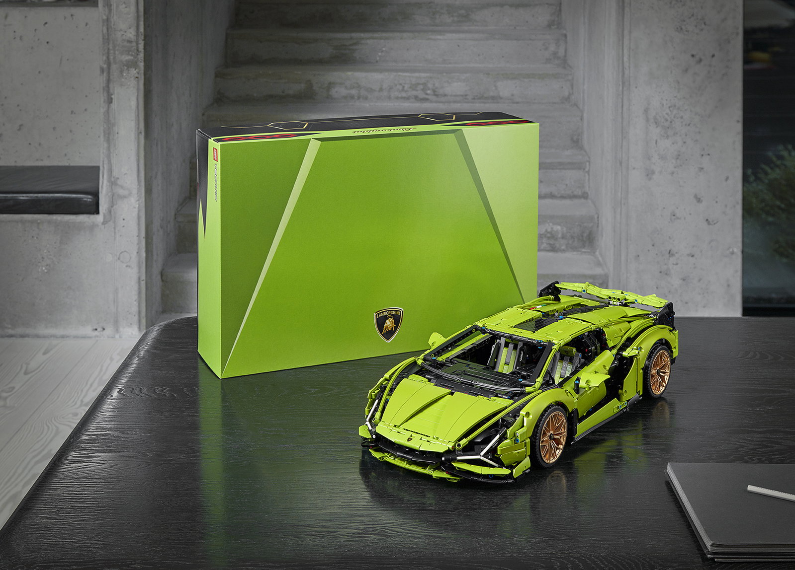 The Lego Technic Lamborghini Sian Is A 3696-Piece, 1:8 Scale Beast Of A Set