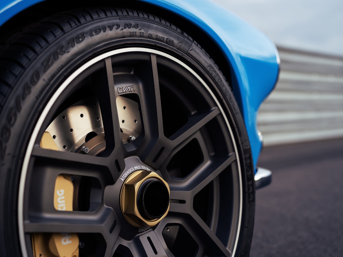 The Volvo P1800 Cyan Is A 990kg, Race-Engined Continuation Beauty