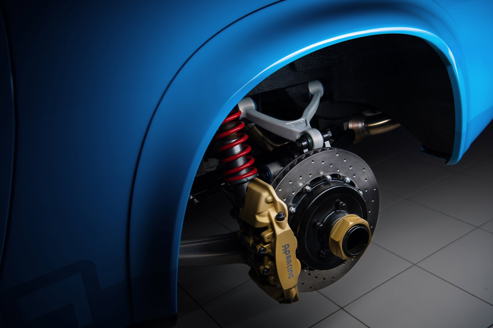 The P1800 is the work of Cyan, the Geely motorsport branch that used to be called Polestar