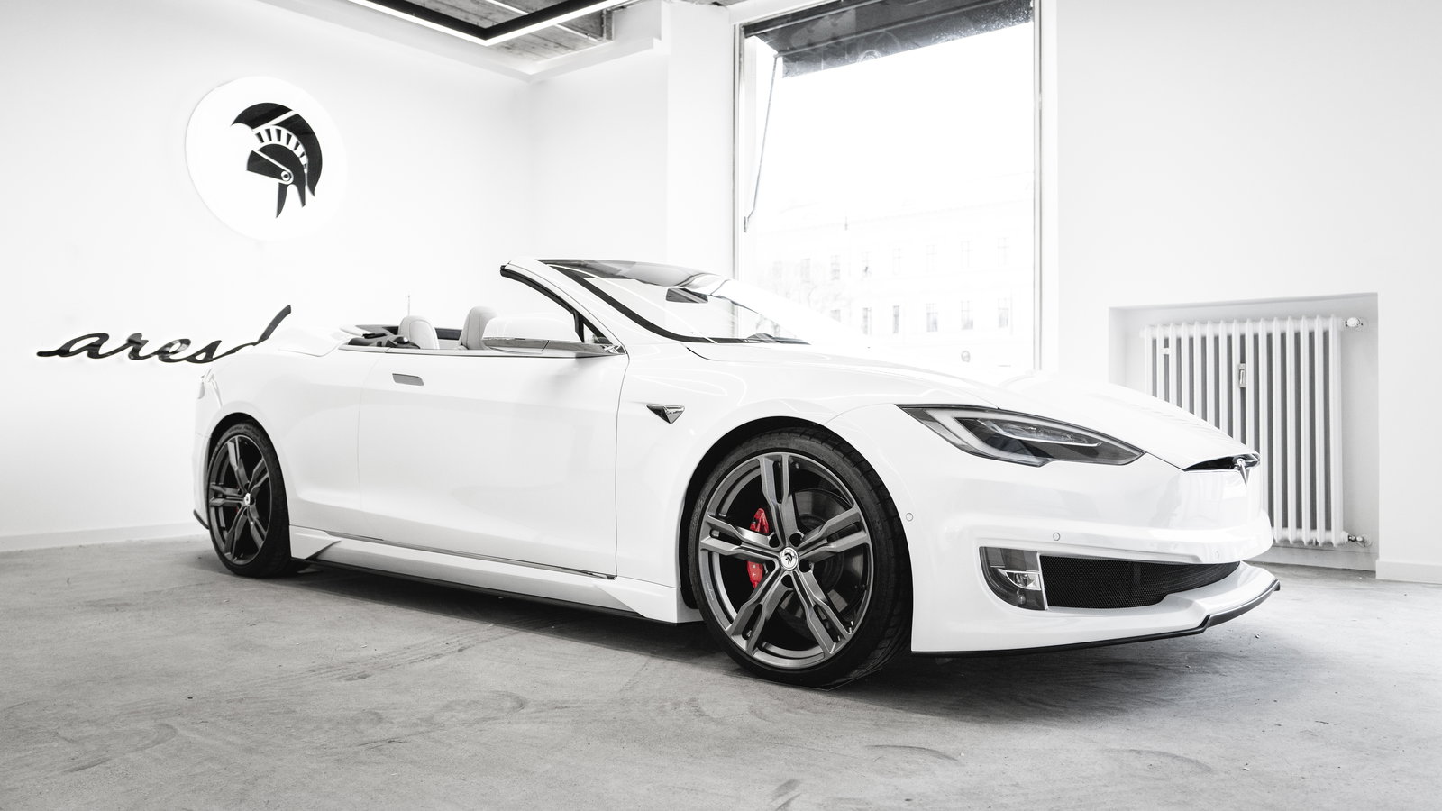 Ares Has Made A Two-Door Tesla Model S Convertible