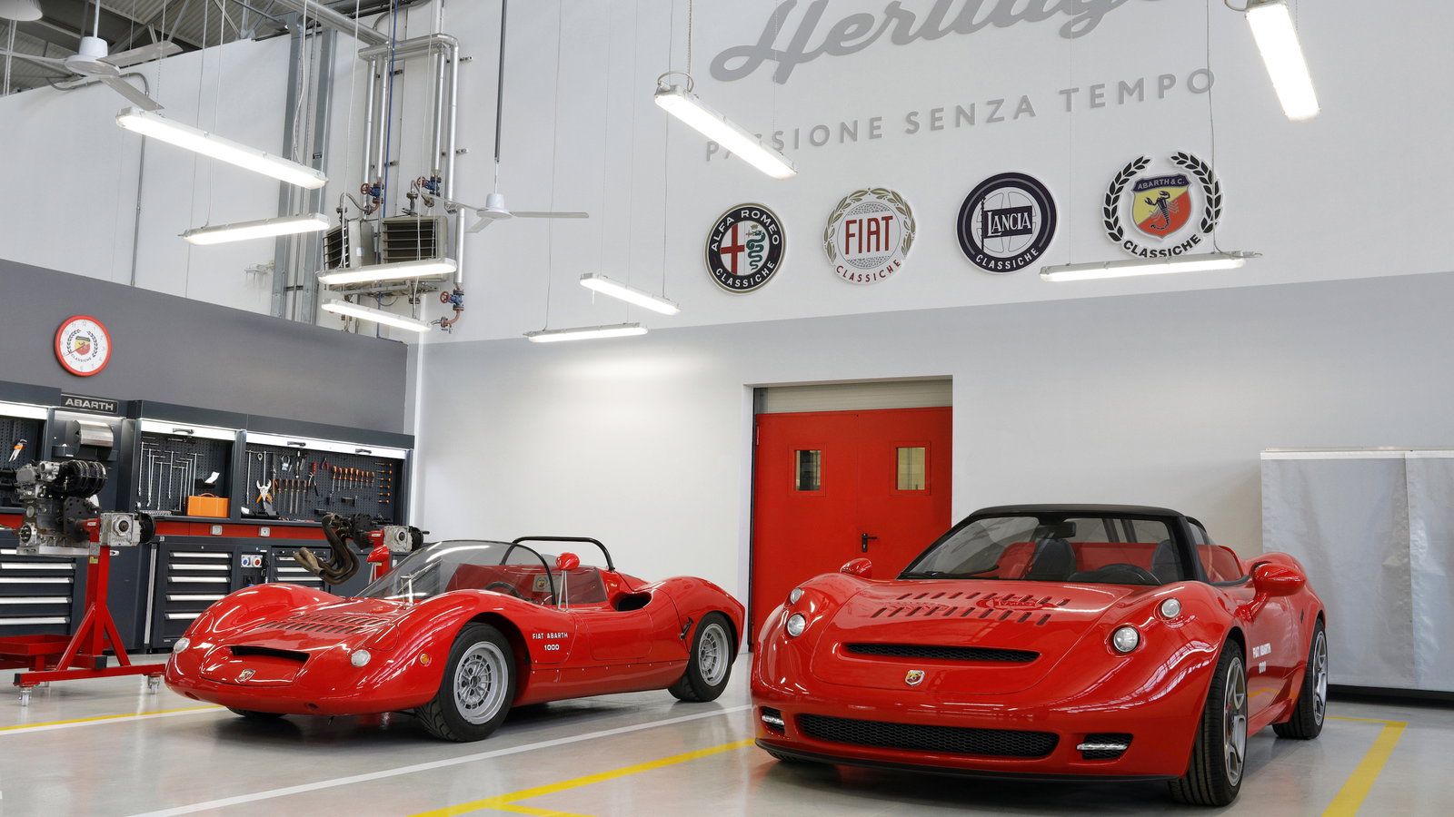 New One-Off Abarth 1000 SP Homage Is An Alfa Romeo 4C In A Retro Suit