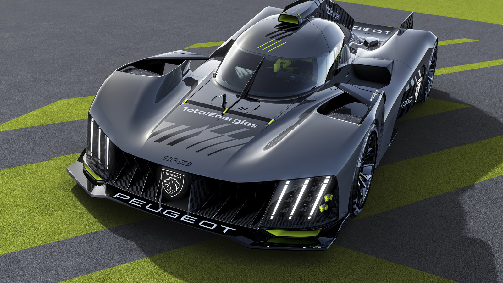The Peugeot 9X8's Cockpit Looks As Wild As The Exterior