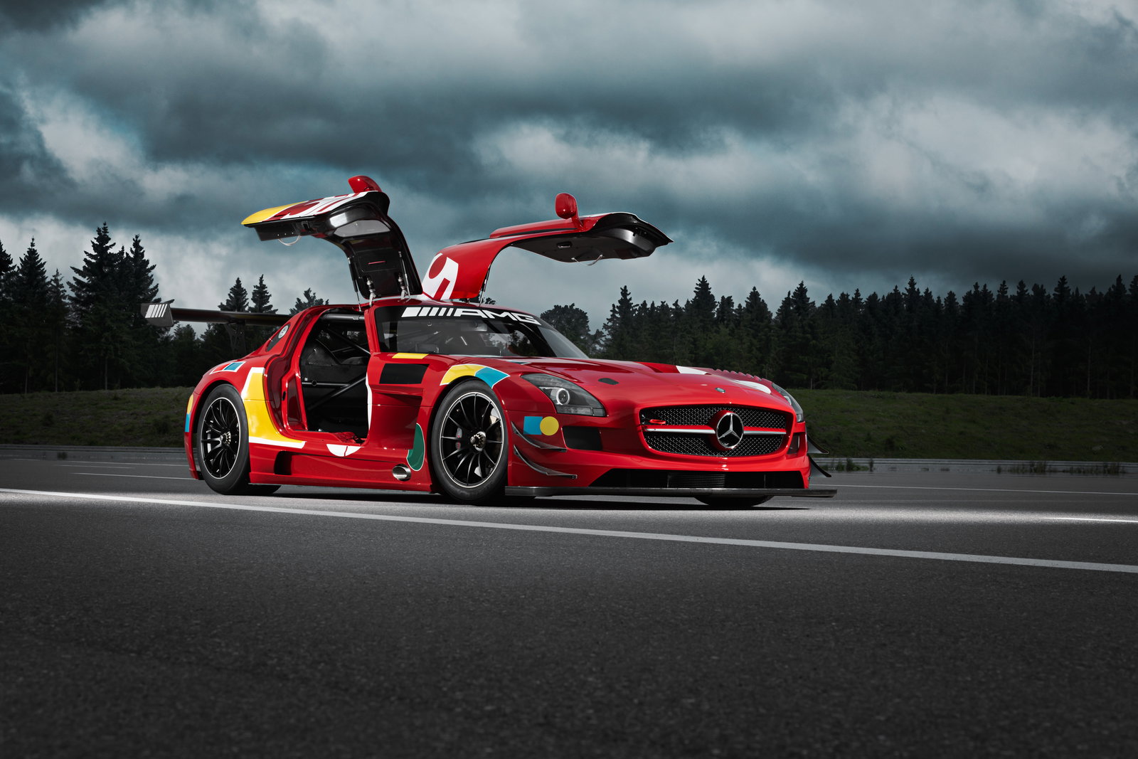 Mercedes Just Made Its First SLS AMG In Six Years To Honour The Red Pig