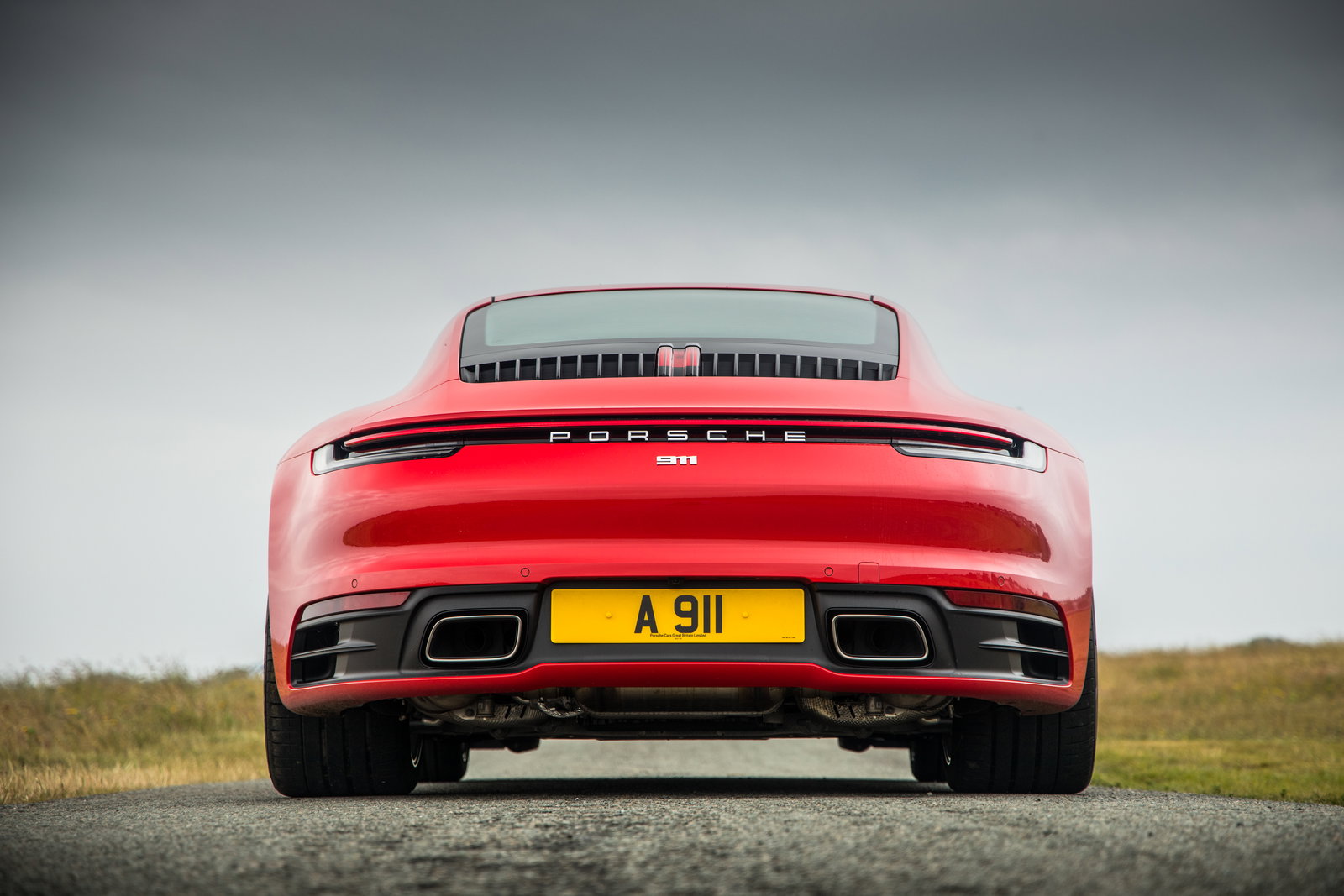A nicely descriptive number plate.