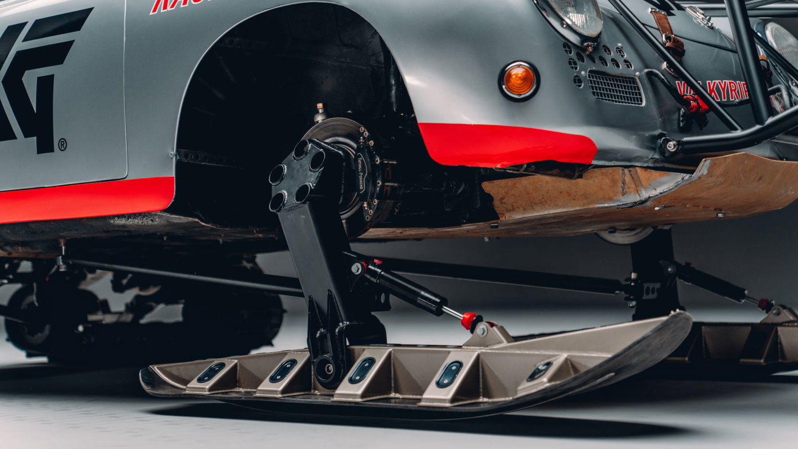 A Porsche 356A On Tracks And Skis Will Soon Be Traversing Antarctica