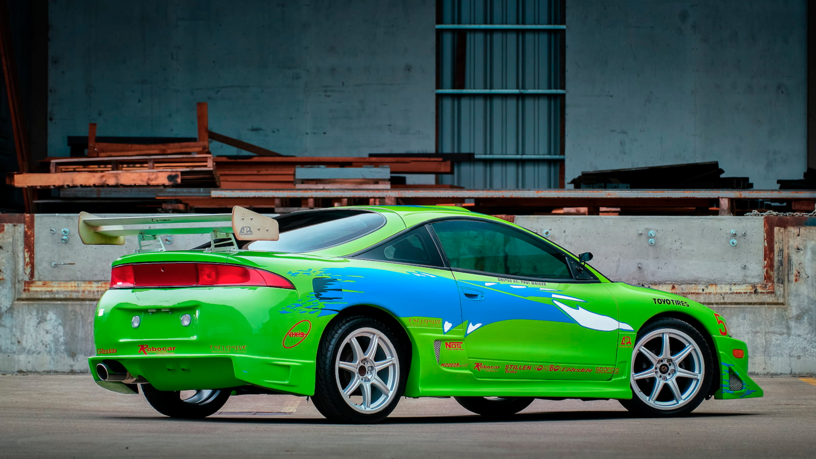 A Mitsubishi Eclipse Used In Fast & Furious Filming Is Coming Up For Auction