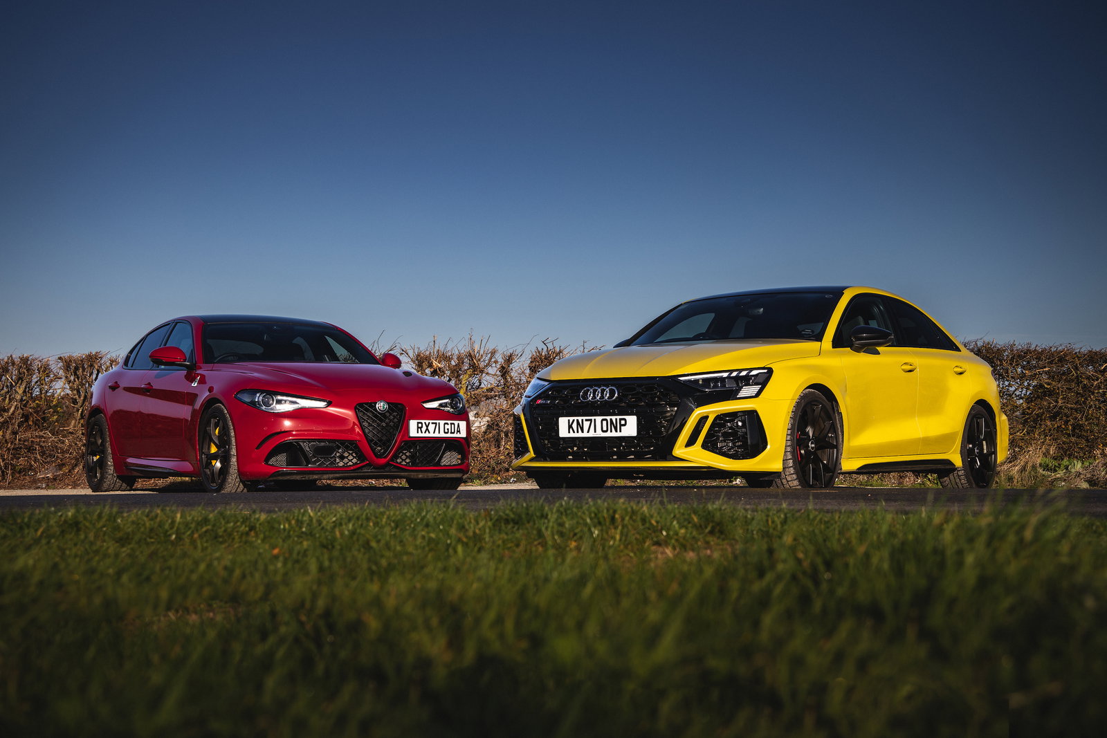 Audi RS3 Vs Alfa Romeo Giulia Quadrifoglio: How Much Power Is Too Much?