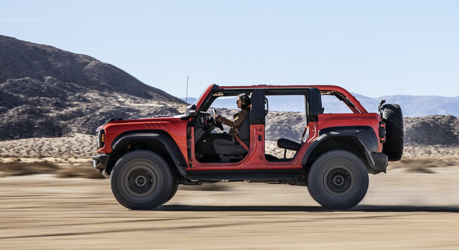 The New 400bhp+ Ford Bronco Raptor Has A Penchant For Air Time