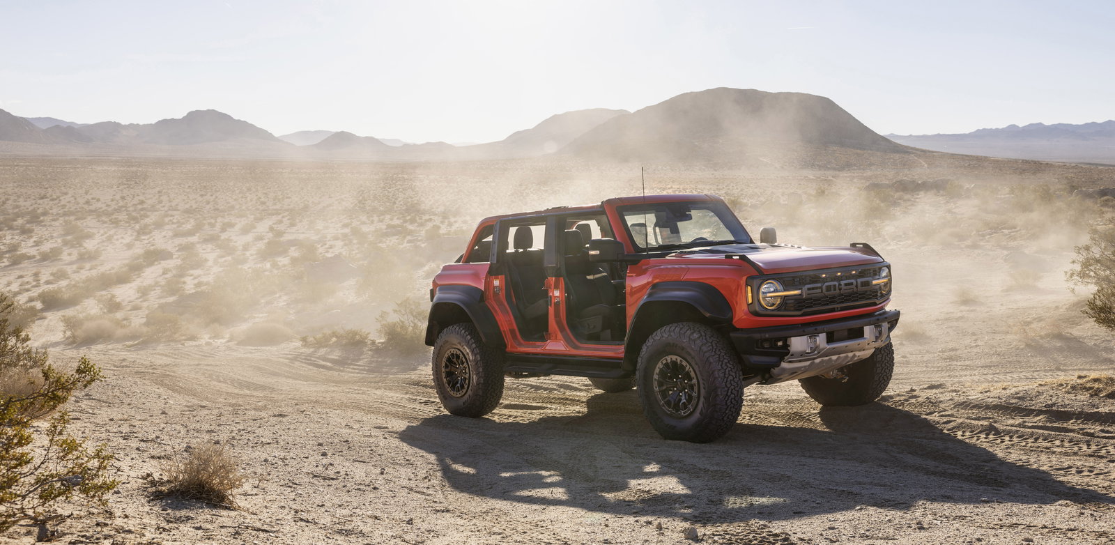 The New 400bhp+ Ford Bronco Raptor Has A Penchant For Air Time