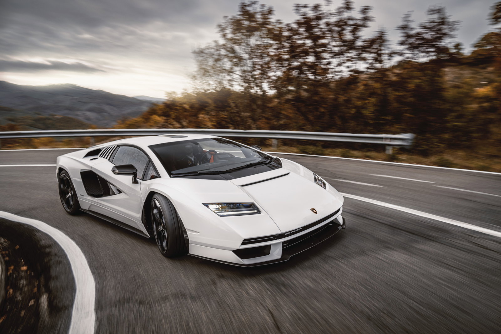 New Lamborghini Countach Has First On-Road Excursion And Meets The Parents