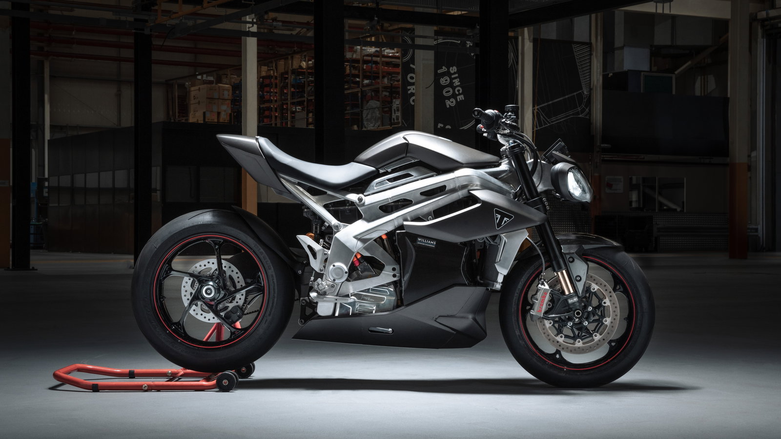 The Triumph TE-1 Is A 174bhp Electric Motorcycle With A Battery From Williams