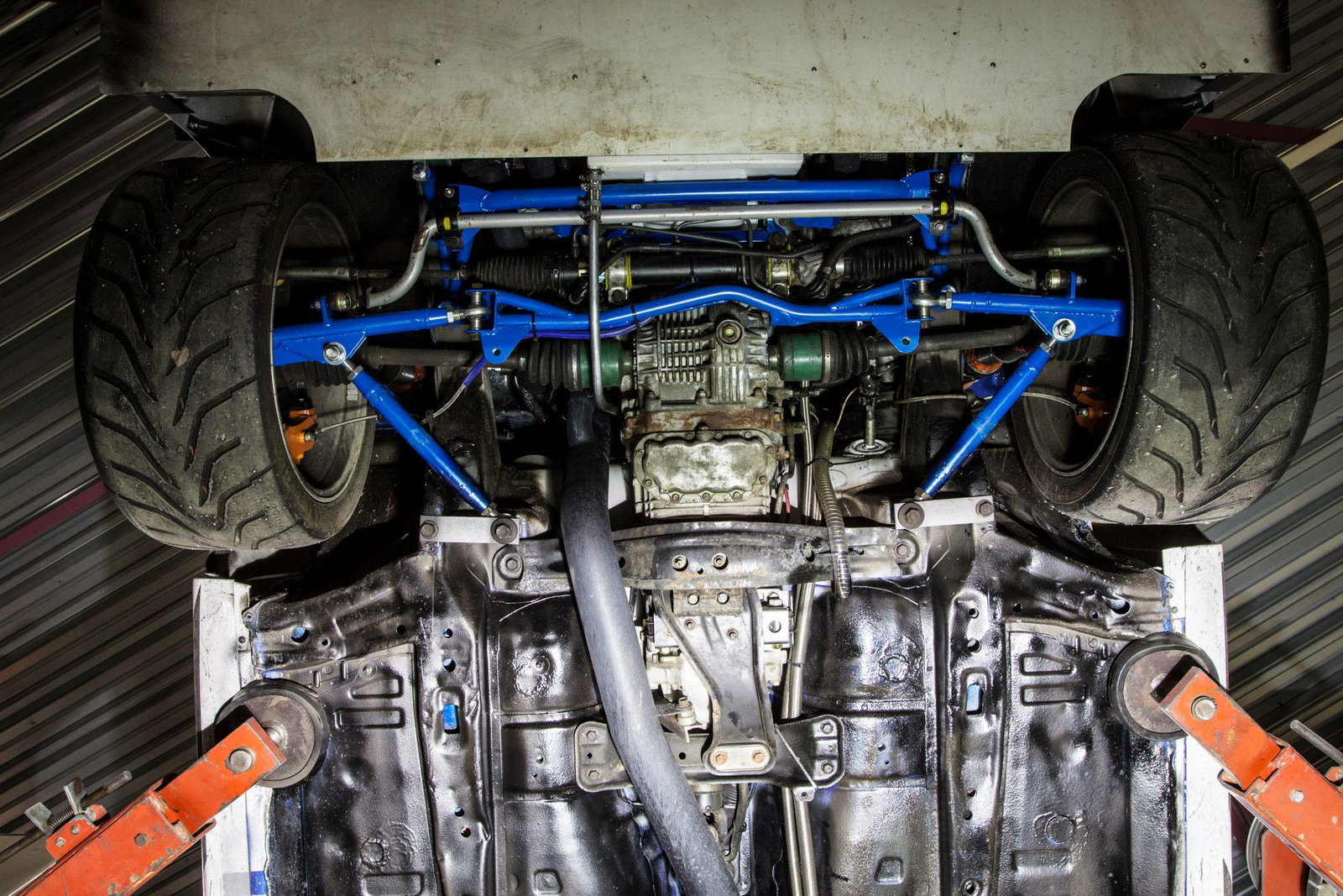 Bottom of my 700hp Impreza Time Attack Car