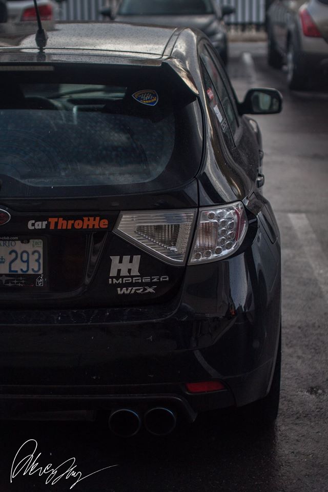It's the CarThrottle Impreza WRX... Unmistakable.