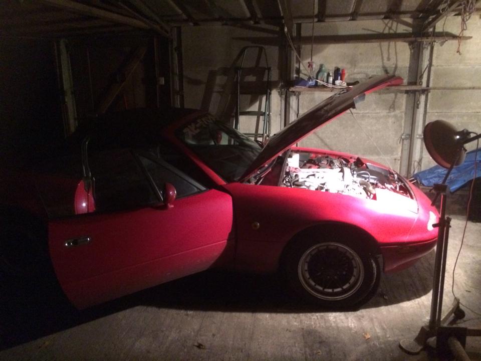 Vincent: Mk1 Mazda MX5 Hillclimb Build