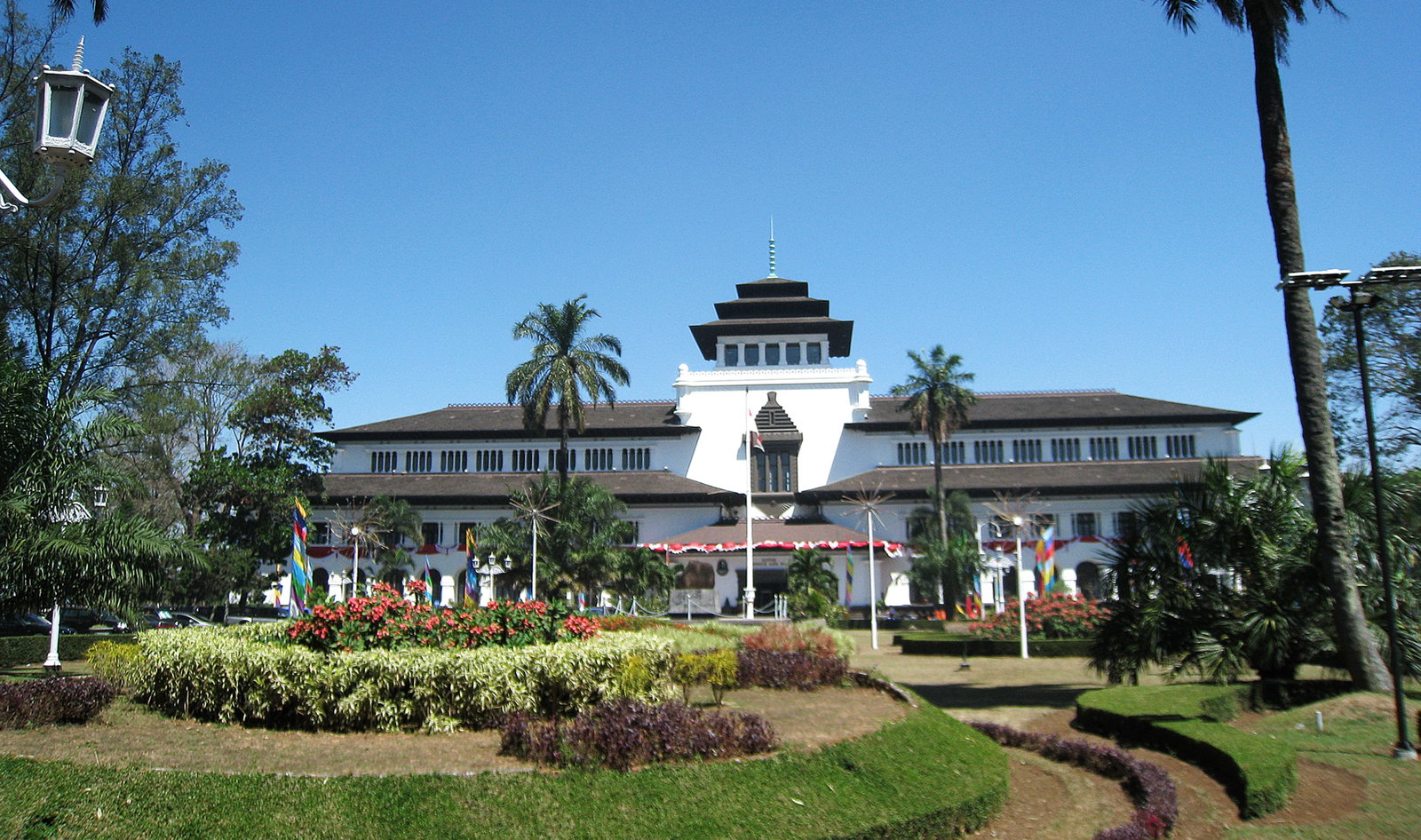 Gedung Sate building in Bandung, another place that you should visit