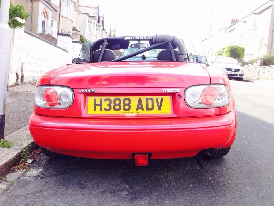 Vincent: Mk1 Mazda MX5 Hillclimb Build
