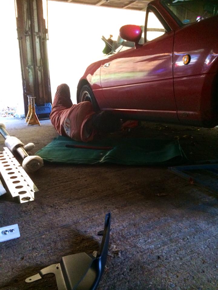 Vincent: Mk1 Mazda MX5 Hillclimb Build