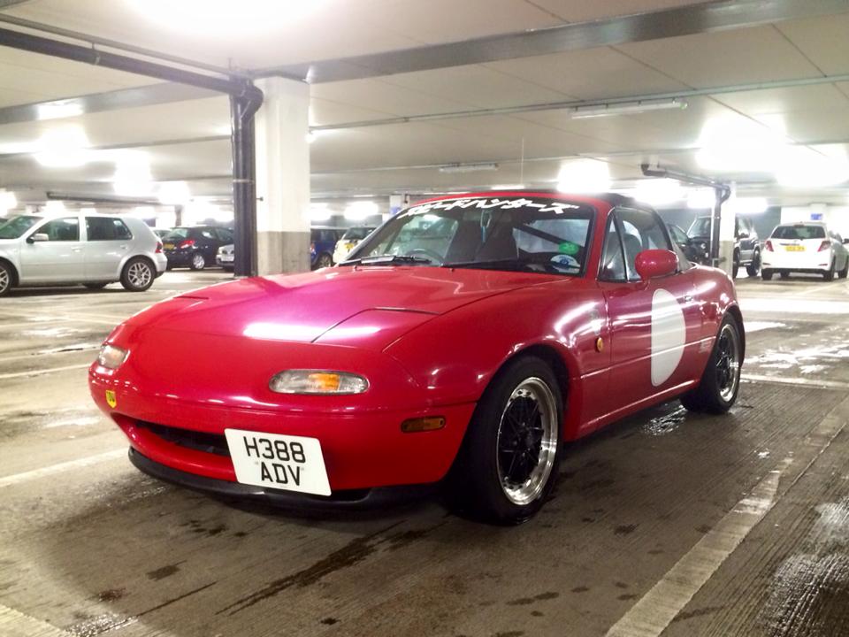 Vincent: Mk1 Mazda MX5 Hillclimb Build