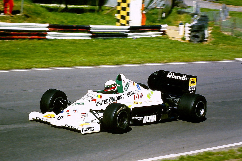 Toleman TG185, the last Toleman F1 car