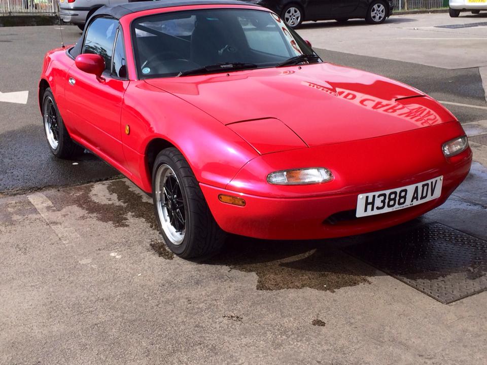 Vincent: Mk1 Mazda MX5 Hillclimb Build