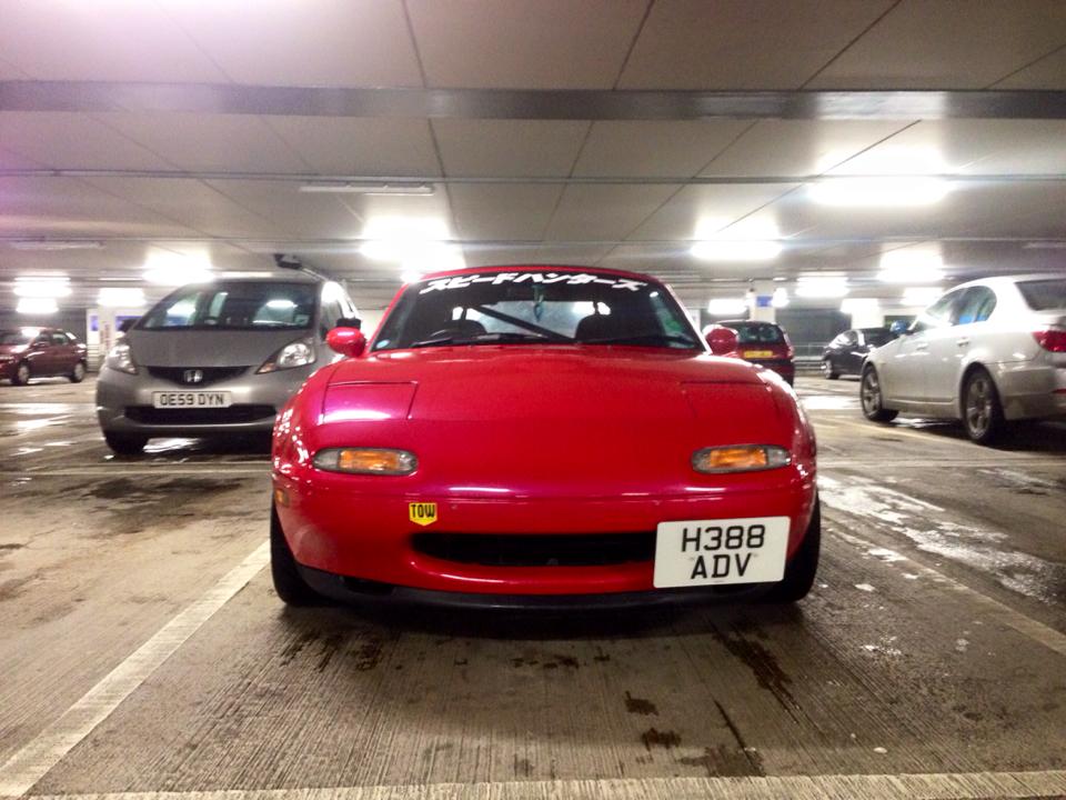 Vincent: Mk1 Mazda MX5 Hillclimb Build