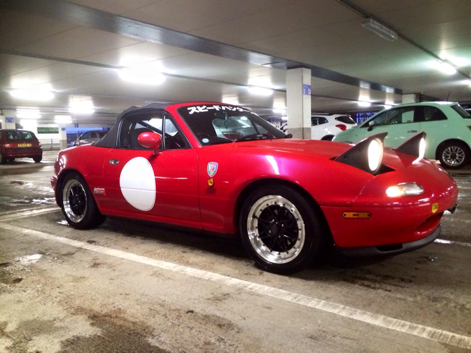 Vincent: Mk1 Mazda MX5 Hillclimb Build