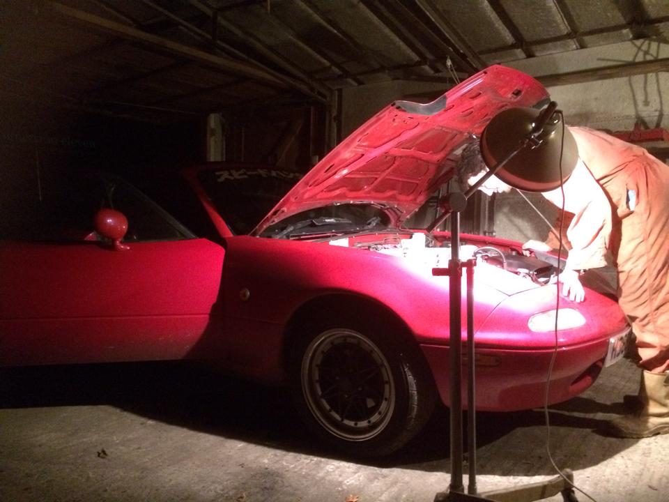 Vincent: Mk1 Mazda MX5 Hillclimb Build